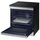 Samsung Bespoke Bespoke 6.3 Cu. Ft. Smart Slide-In Induction Electric Range with Ambient Edge Lighting in Stainless Steel, , large