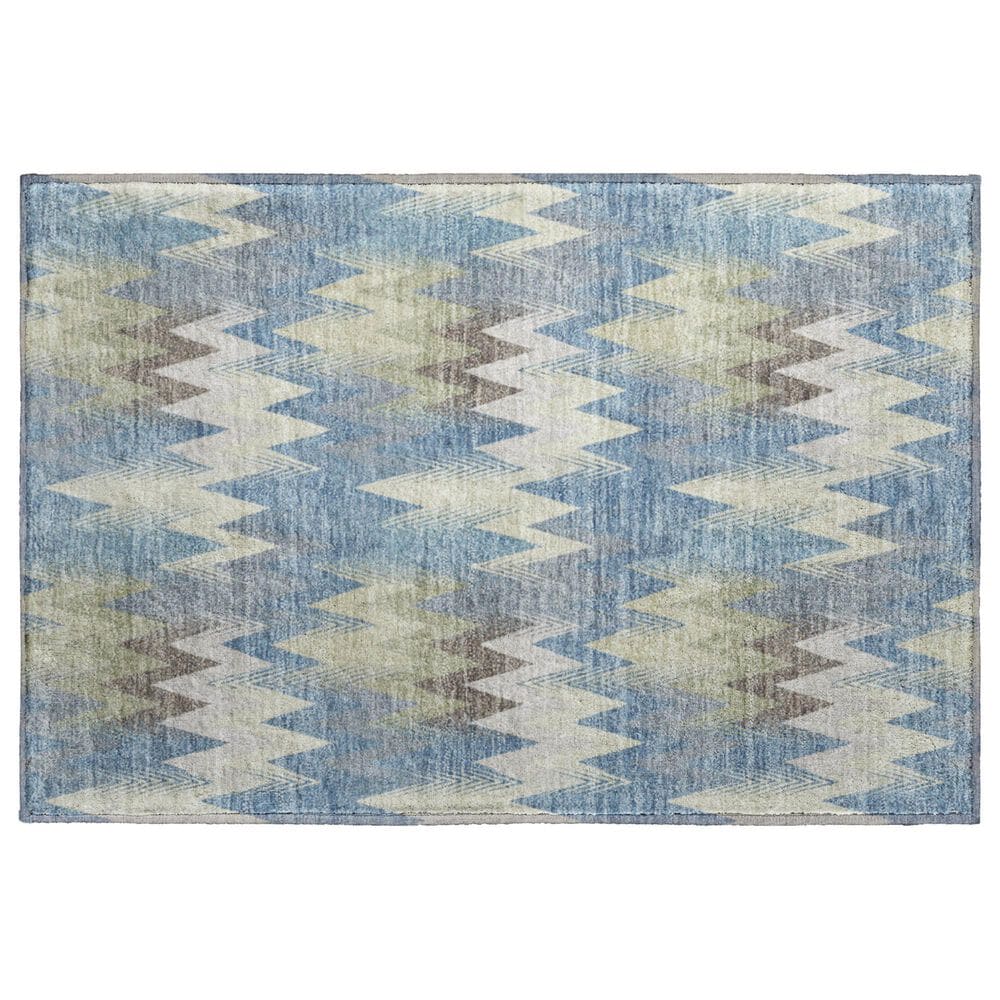 Dalyn Rug Company Soft Essentials Blue 1"8" x 2"6" Area Rug, , large