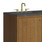 James Martin Hudson 60" Double Bathroom Vanity in Honey Oak with 3 cm Parisien Bleu Silestone Top, Rectangular Sinks and FreePower Wireless Charger, , large
