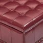 OSP Home Caldwell Storage Ottoman in Crimson Red, , large