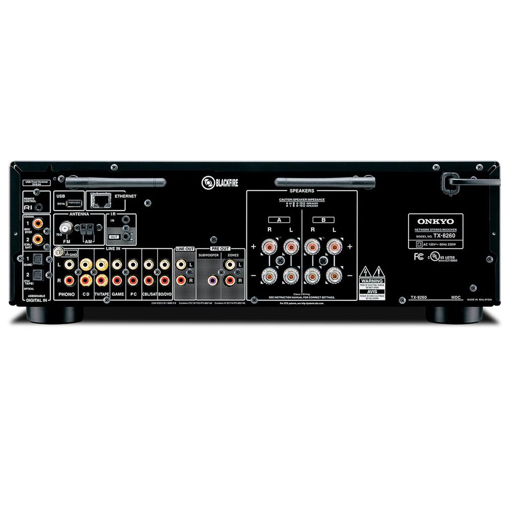 Onkyo Network Stereo Receiver with Built-In Wi-Fi &amp; Bluetooth, , large