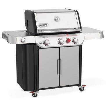 Weber Genesis S-335 Liquid Propane Gas Grill in Stainless Steel, , large