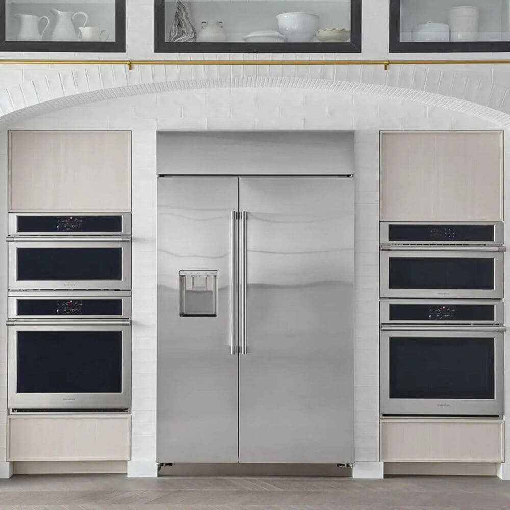 Monogram 48&quot; Smart Built-In Side by Side Refrigerator in Stainless Steel &#40;Handles Sold Separately&#41;, , large