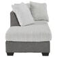 Ashley Clairette Court 2-Piece Left Facing Sectional with Chaise in Alloy, , large