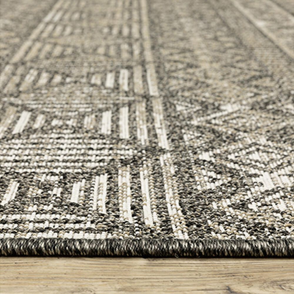 Oriental Weavers Gillian 4925A 1&#39;10&quot; x 7&#39;6&quot; Beige Runner, , large