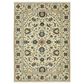 Oriental Weavers Francesca FR10A 9"10" x 12"10" Ivory Area Rug, , large