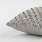 Rizzy Home 12" x 12" Poly Fill Pillow in Silver, , large