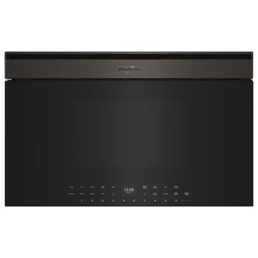 Whirlpool 1.1 Cu. Ft. Built-In Smart Multifunctional Microwave Oven with Air Fry in Black Stainless Steel, , large