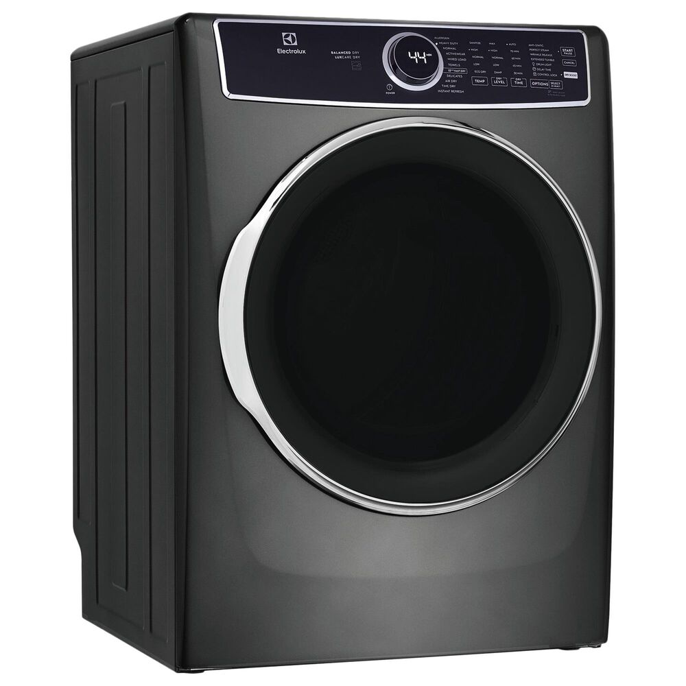 Electrolux 4.5 Cu. Ft. Front Load Washer and 8.0 Cu. Ft. Gas Dryer Laundry Pair in Titanium, , large