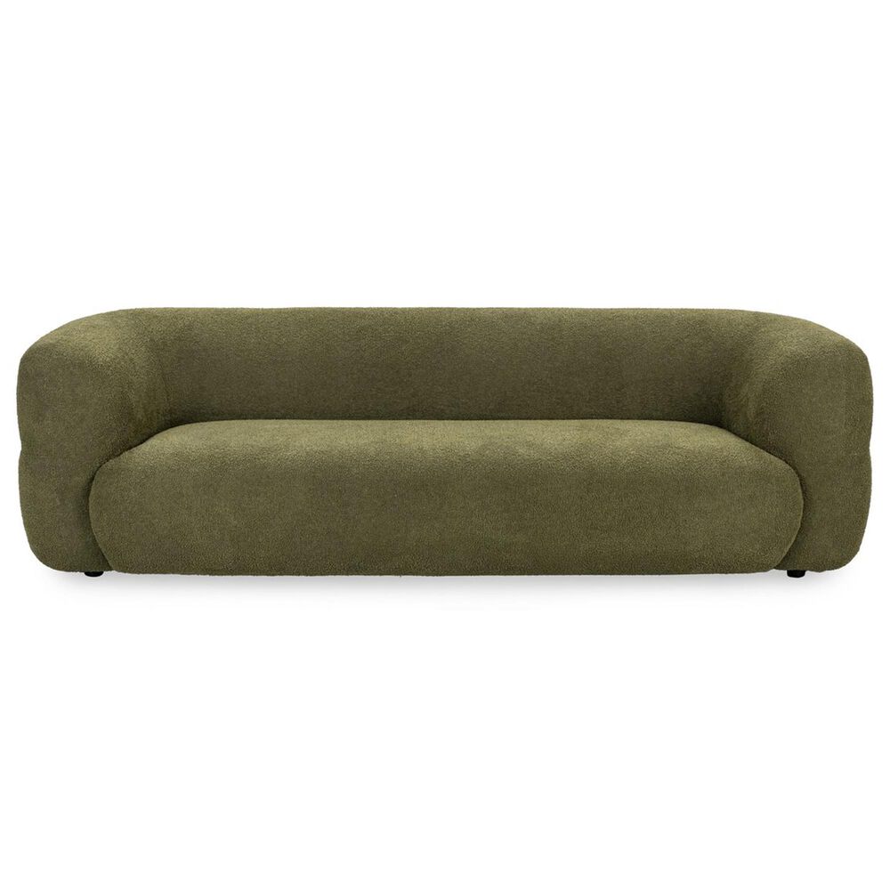 Classic Home Faris Stationary Sofa in Dark Olive, , large