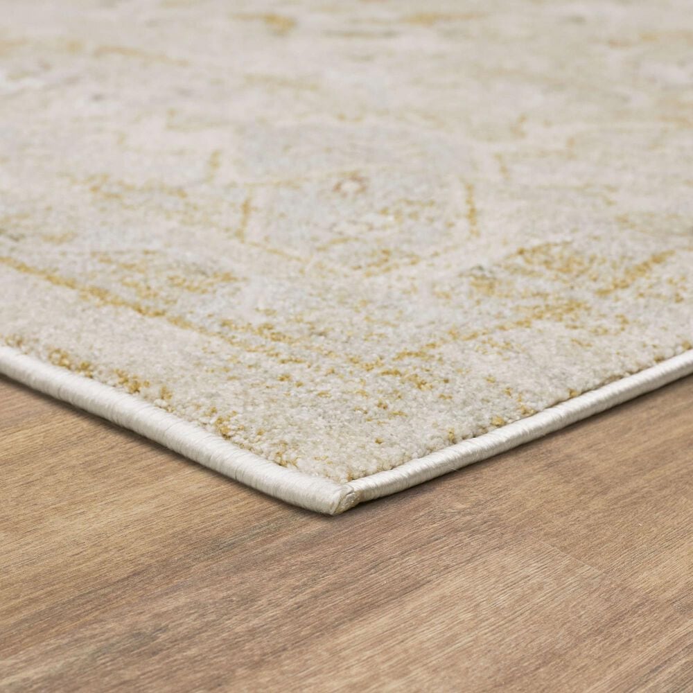 Karastan Windemere R1257 6&#39;6&quot; x 9&#39;10&quot; Cream Area Rug, , large