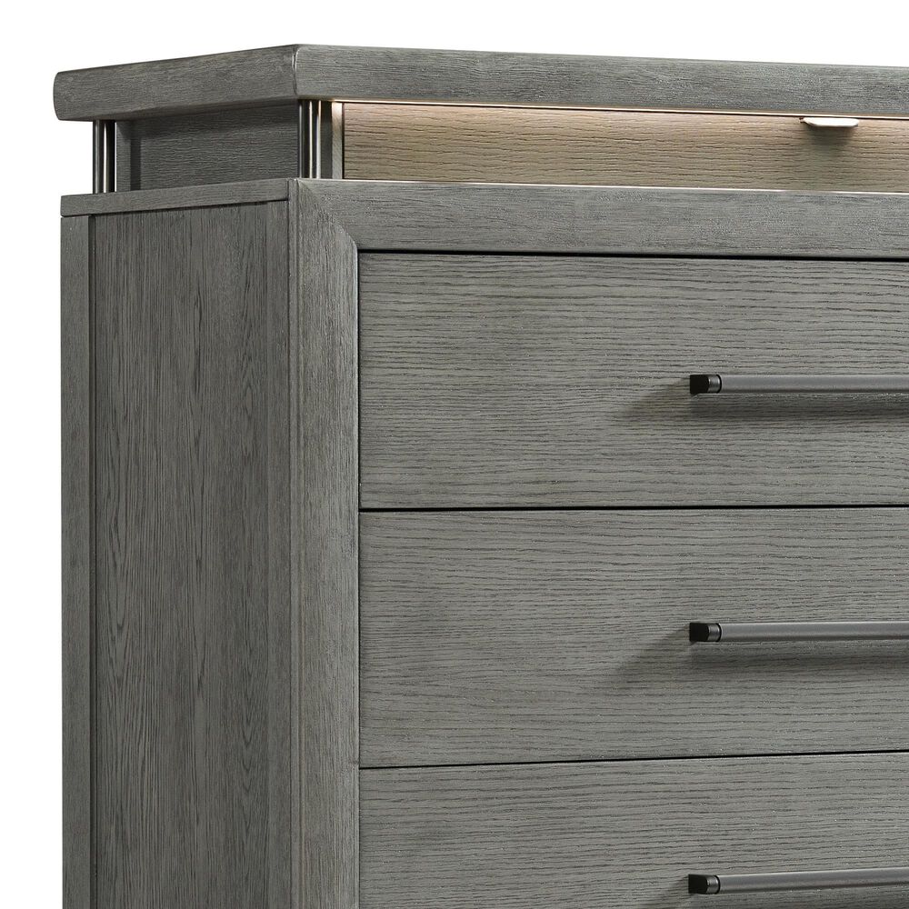 Davis International Cameron 6-Drawer Chest in Gray, , large