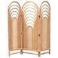 Baxton Studio Golda Natural Rattan Room Divider in Natural Brown, , large