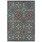 Oriental Weavers Latitude 709B 5"3" x 7"3" Blue Area Rug, , large