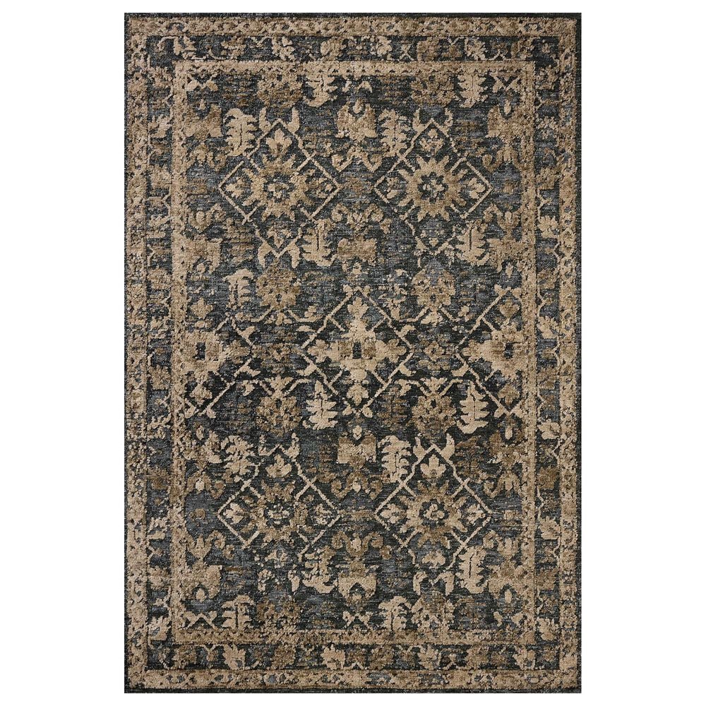 Loloi Percival Denim and Granite 2"3" x 3"9" Area Rug, , large