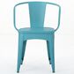 Hearth and Haven Colmar 3-Piece Outdoor Bistro Set in Blue, , large