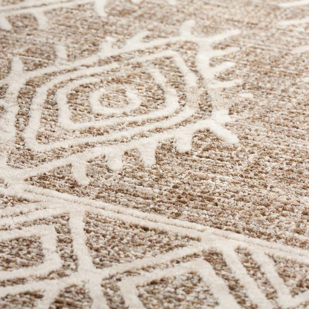 Dalyn Rug Company Izmir IZ1 5&#39;3&quot; x 7&#39;8&quot; Mocha Area Rug, , large