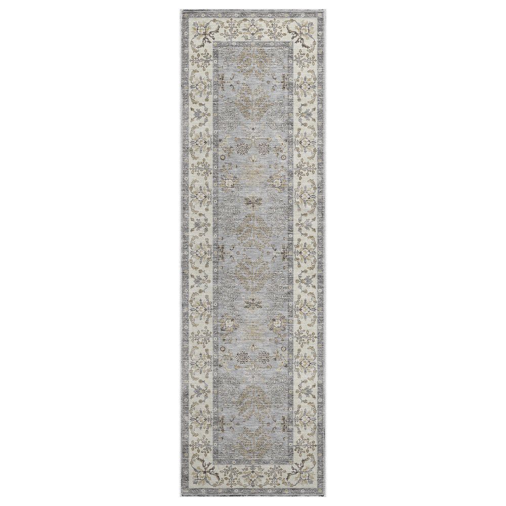 Dalyn Rug Company Hatay 2"3" x 7"6" Gray Runner, , large
