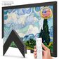 Deco TV Frames Slim 43" Frame Bezel for Samsung the Frame TV in Museum Espresso, , large