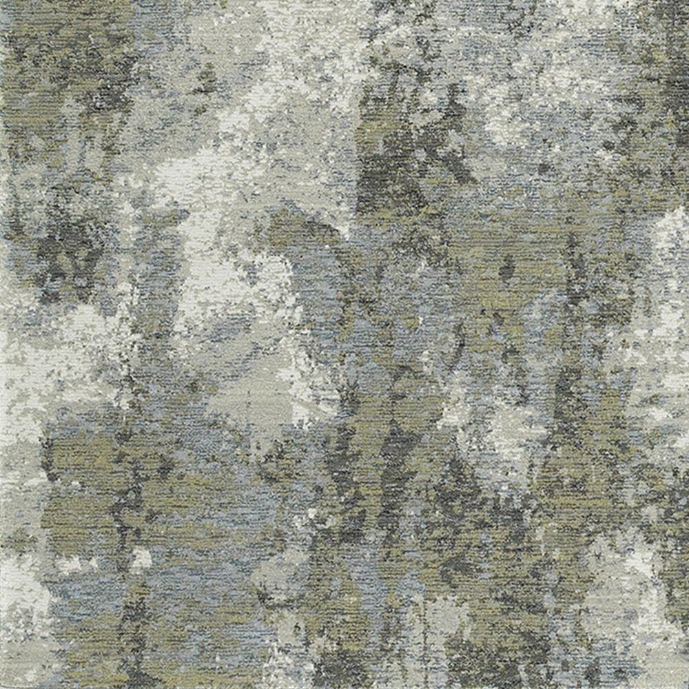 Oriental Weavers Evolution 8039E 7&#39;10&quot; x 10&#39;10&quot; Blue/Green Area Rug, , large