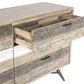 Blue River Bridges 6 Drawer Dresser in Natural and Gray, , large