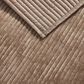 Hallmart Collectibles Reese 3-Piece Queen Coverlet Set in Taupe, , large