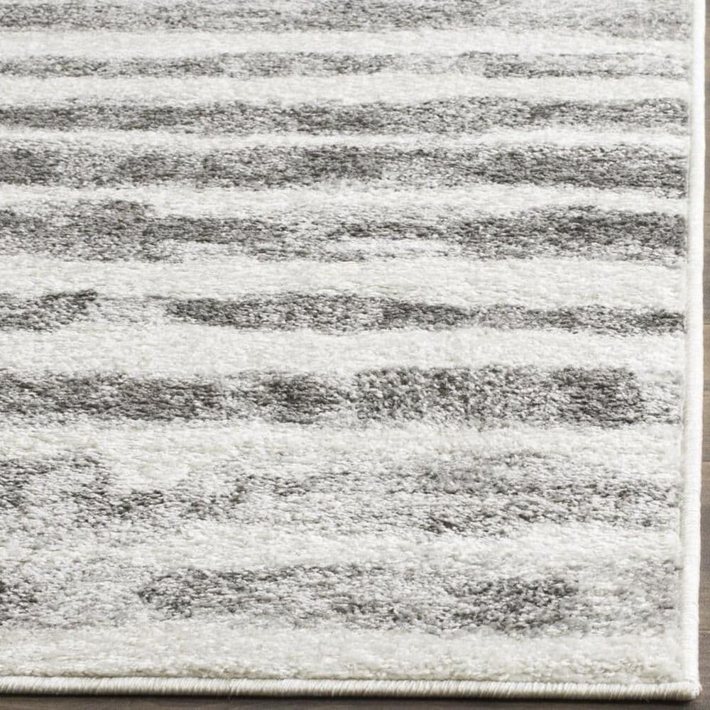 Safavieh Adirondack ADR126N 2&#39;6&quot; x 8&#39; Ivory and Charcoal Runner, , large