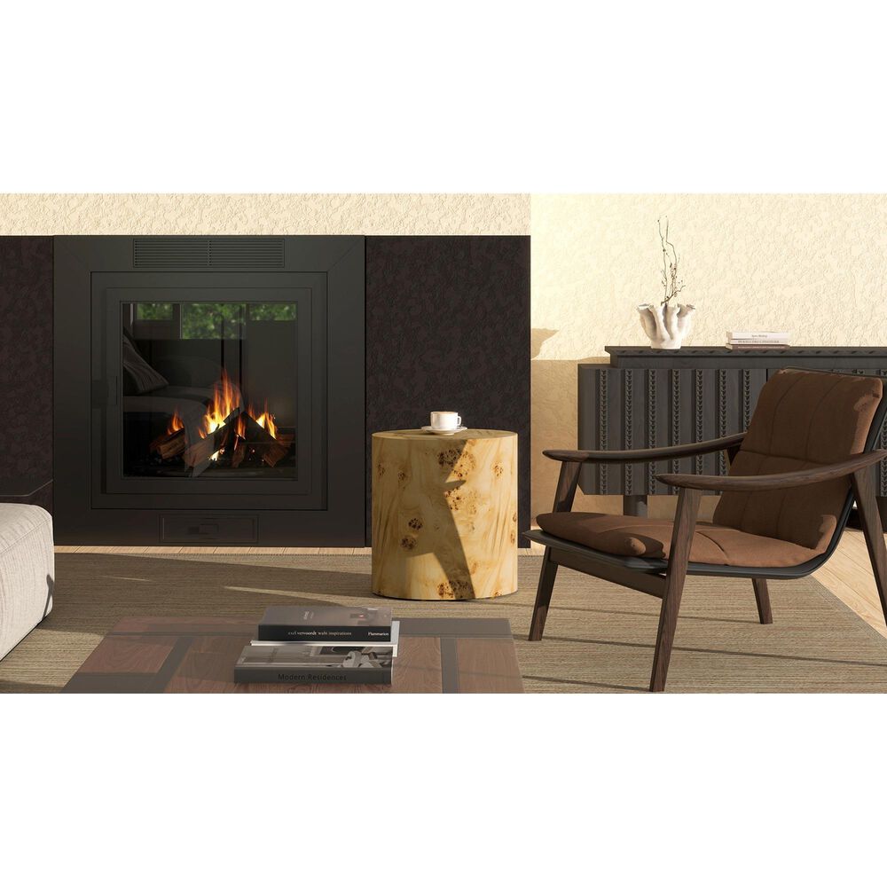 Jennifer Taylor Home Nebula 20&quot; Side Table in Warm Natural Brown, , large