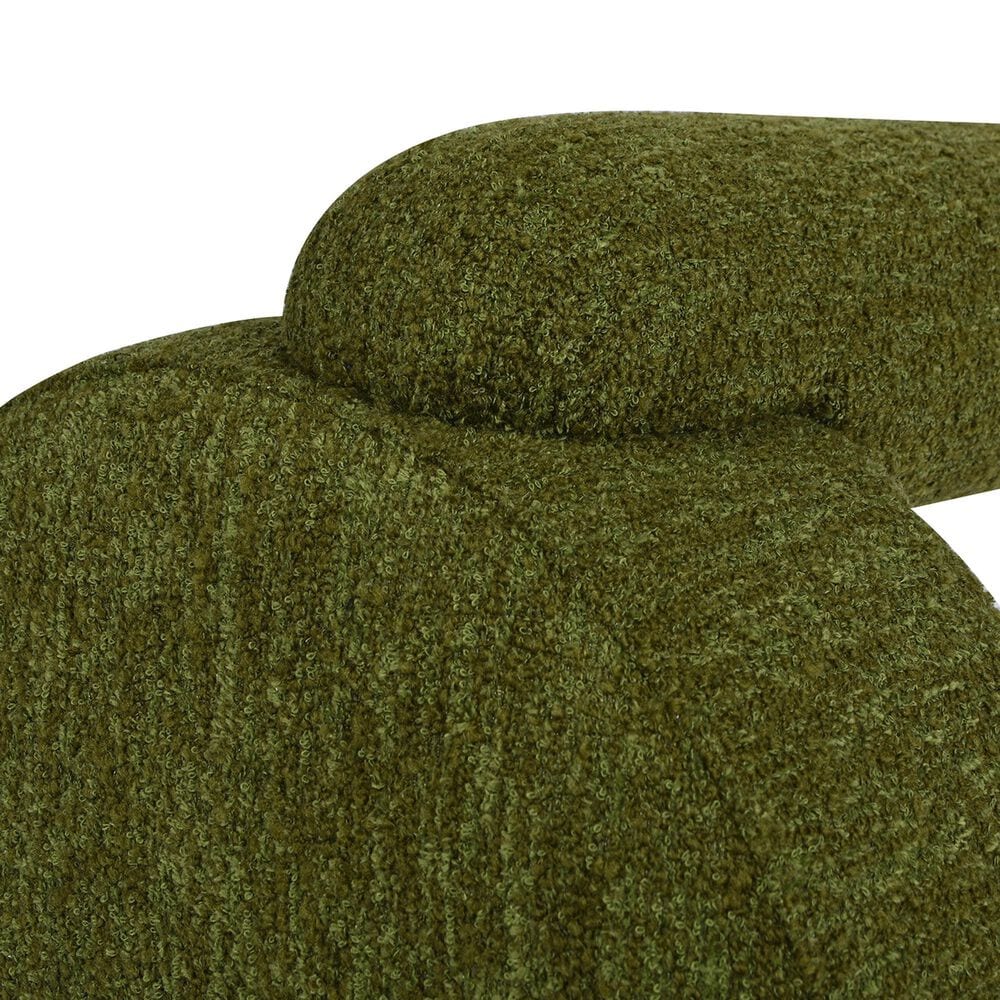 Jennifer Taylor Home Hugo Upholstered Ottoman in Moss Green, , large