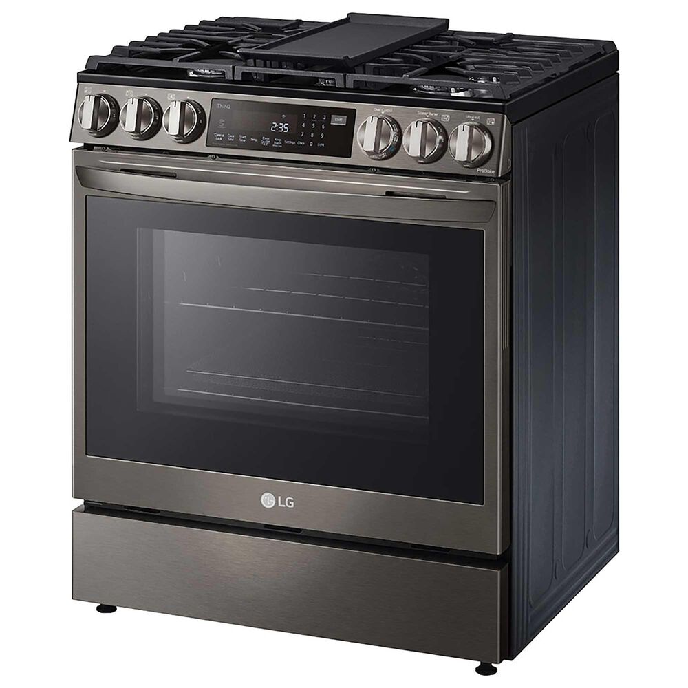 LG 6.3 Cu. Ft. Gas Slide-In Range with Air Fry in Black Stainless Steel, , large