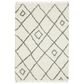 Oriental Weavers Axis AX03A 2"3" x 7"6" Ivory Runner, , large