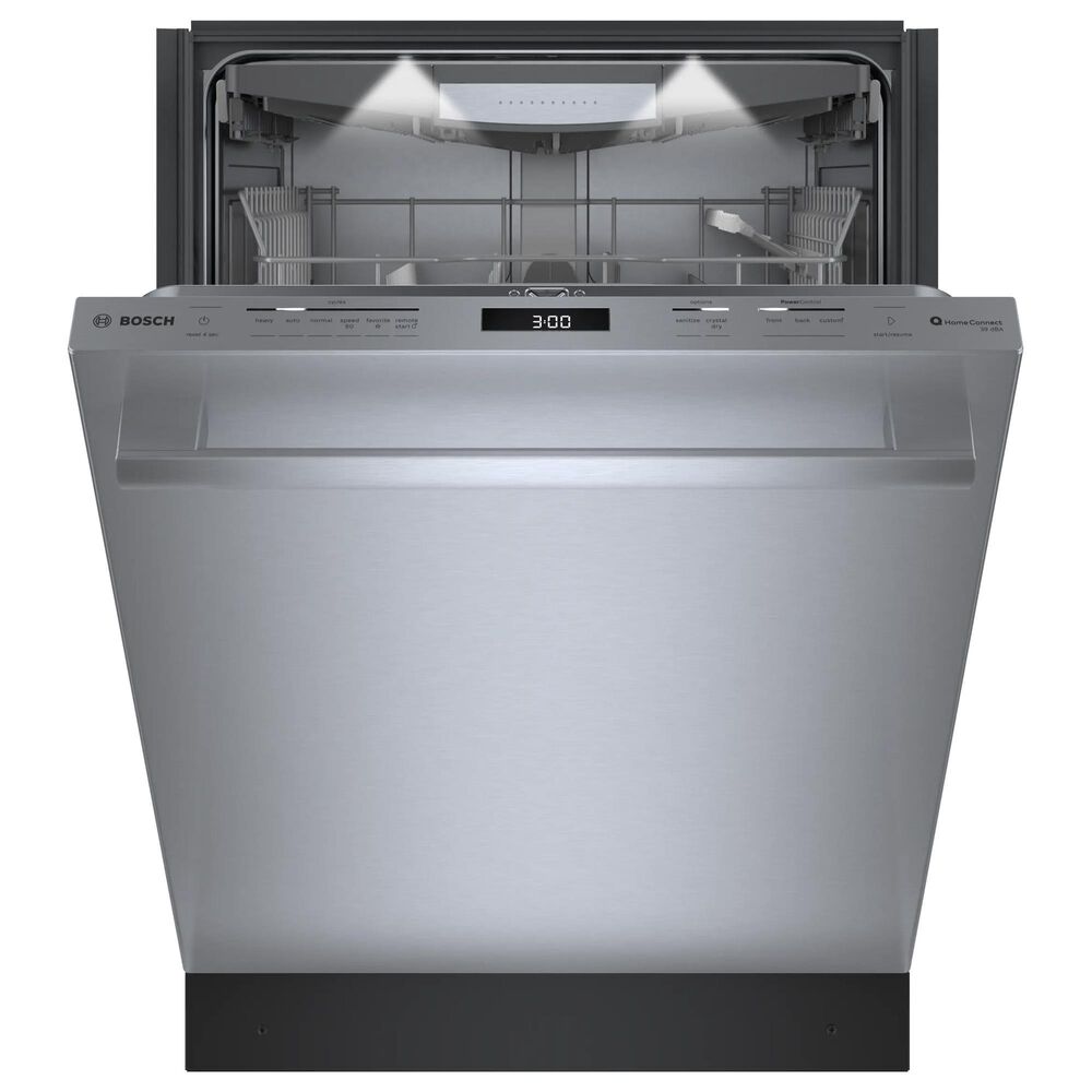 Bosch Benchmark 24" Smart Built-In Dishwasher with 3rd Rack in Stainless Steel, , large