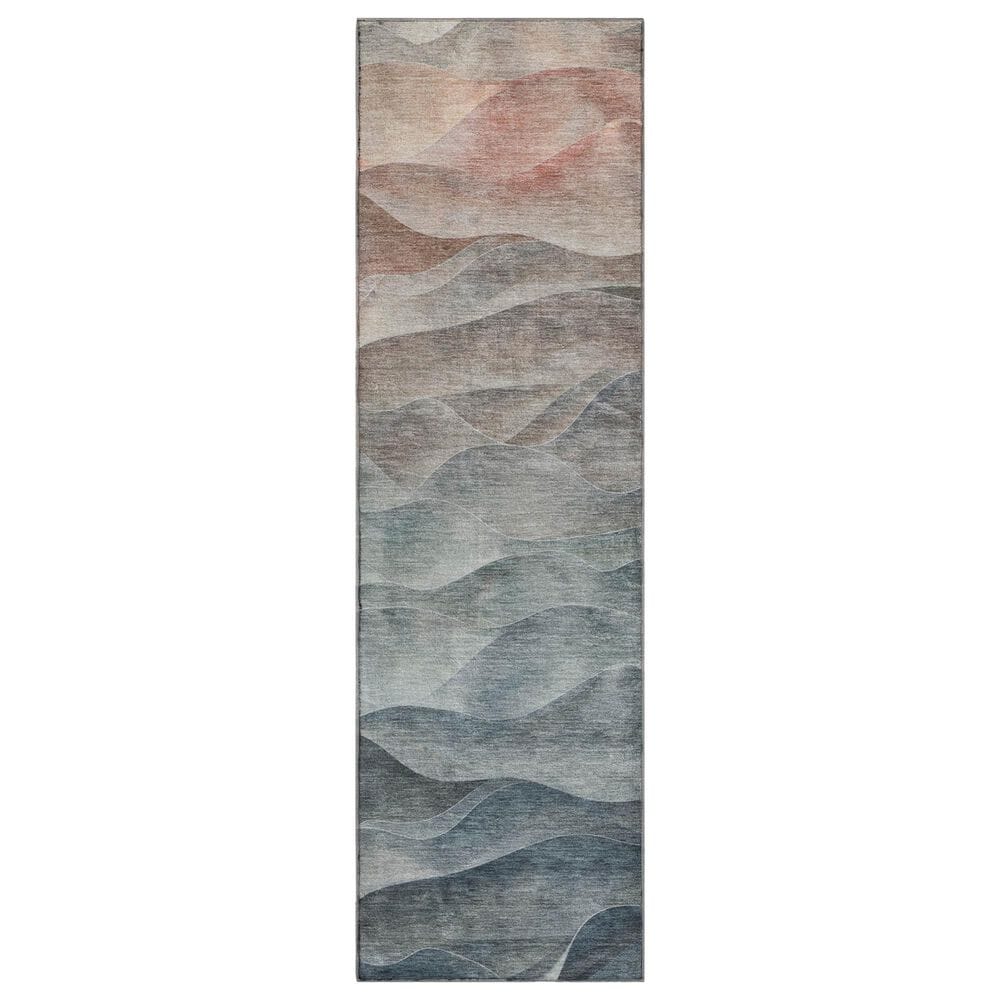 Dalyn Rug Company Pacifica PA2 2"3" x 7"6" Teal Runner, , large