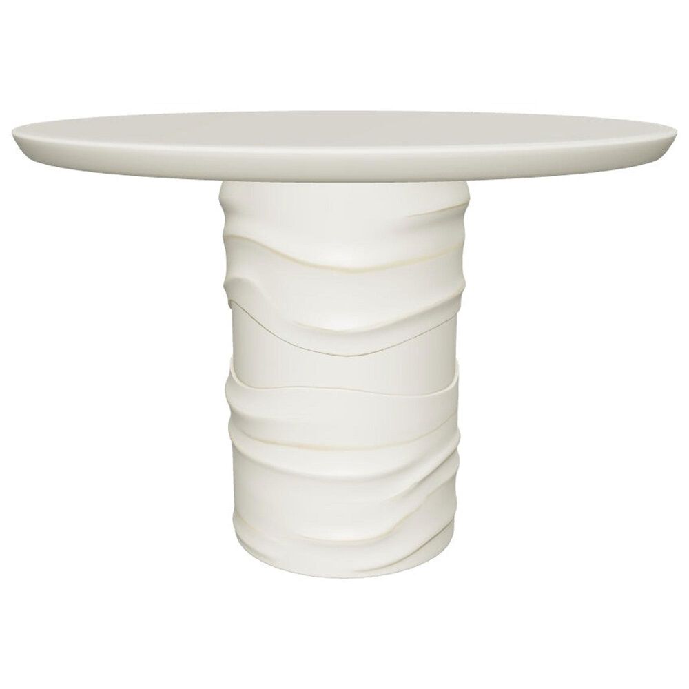 37B Alanya Dining Pedestal Table in Cream, , large