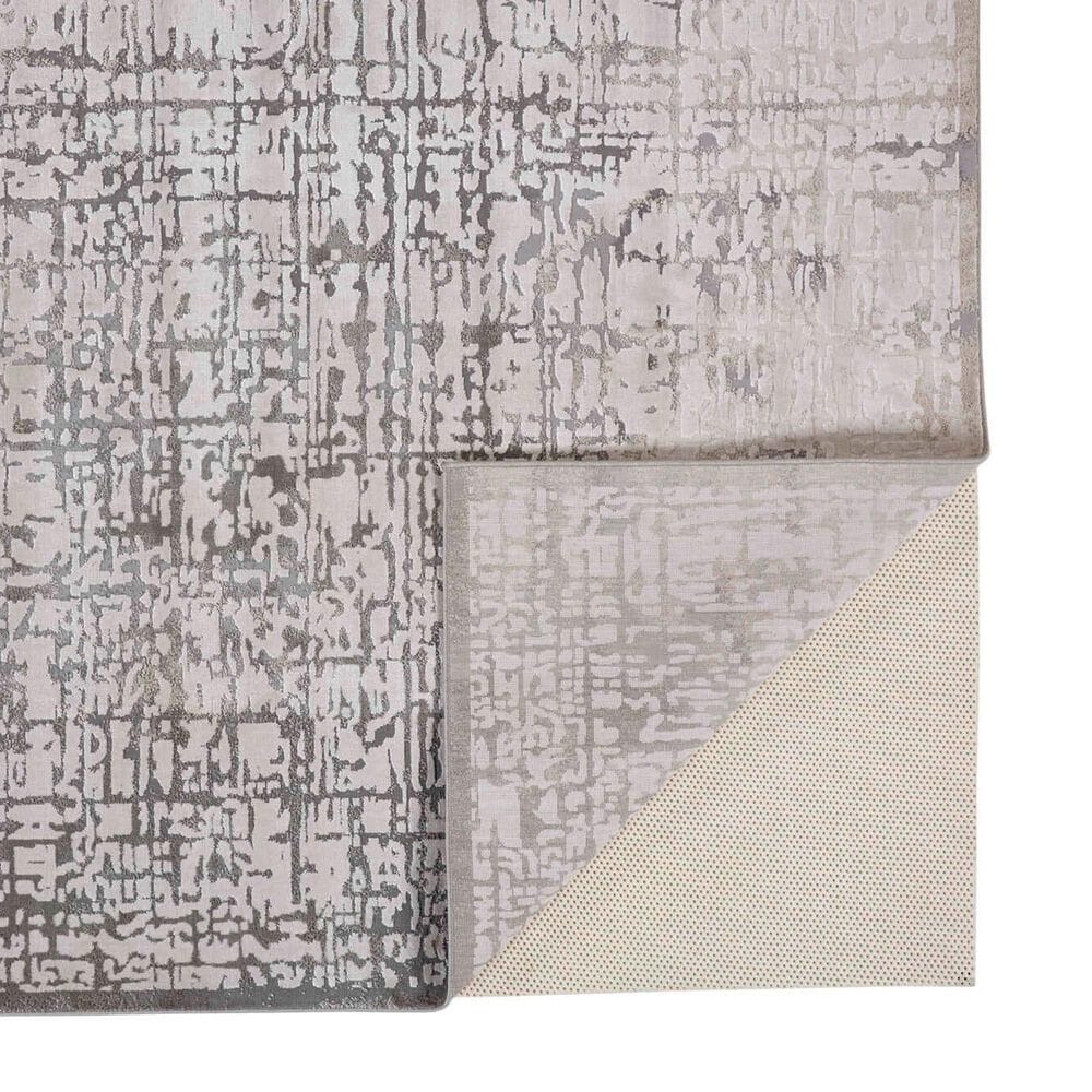 Feizy Prasad 3683F 5&#39; x 8&#39; Gray Area Rug, , large