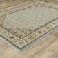 Oriental Weavers Capella Blue and Gold 9"10" x 12"10" Area Rug, , large