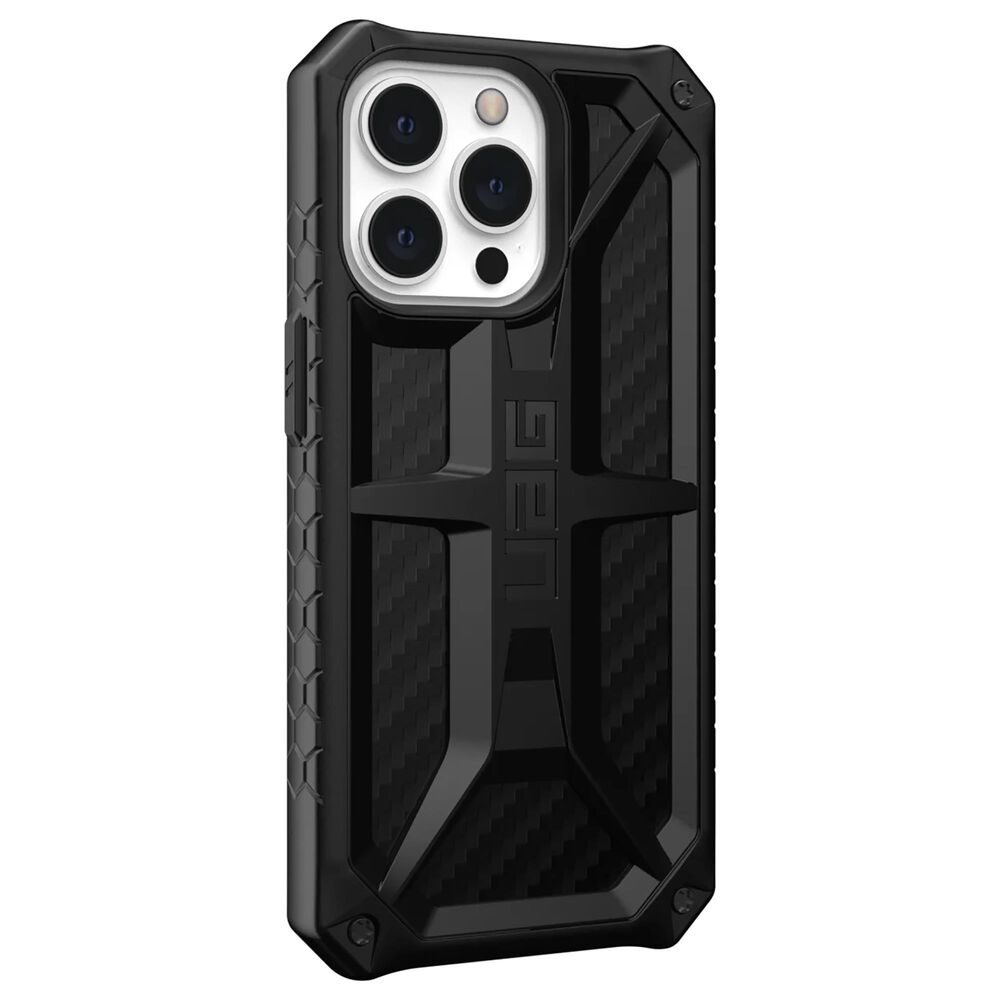 UAG Monarch Case for iPhone 13 Pro Max 5G in Carbon Fiber Nebraska Furniture Mart