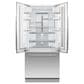 Fisher & Paykel 32" Integrated French Door Refrigerator in Stainless Steel, , large