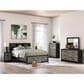Ashley Broachmyn 5 Piece Queen Bookcase Bed Set in Black and Gray, , large