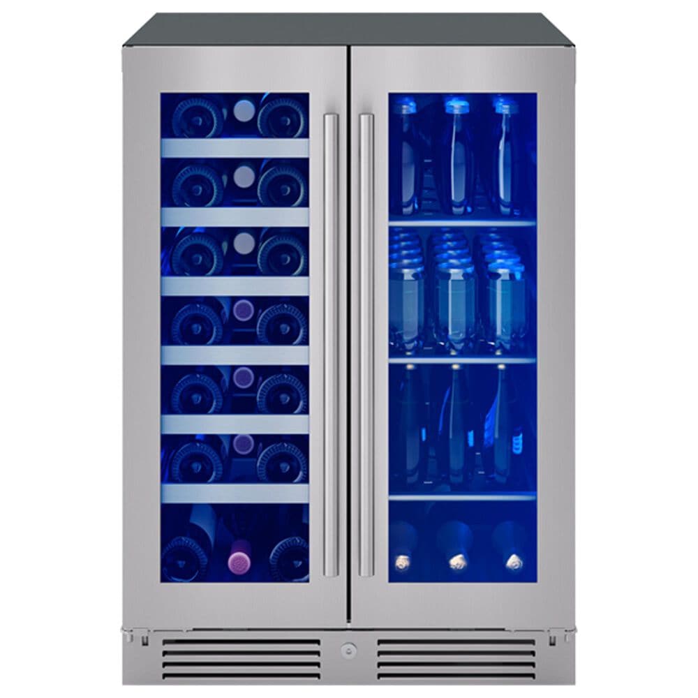 Zephyr 5.2 Cu. Ft. Dual Zone Wine and Beverage Cooler in Stainless Steel, , large