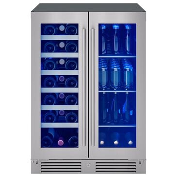 Zephyr 5.2 Cu. Ft. Dual Zone Wine and Beverage Cooler in Stainless Steel, , large