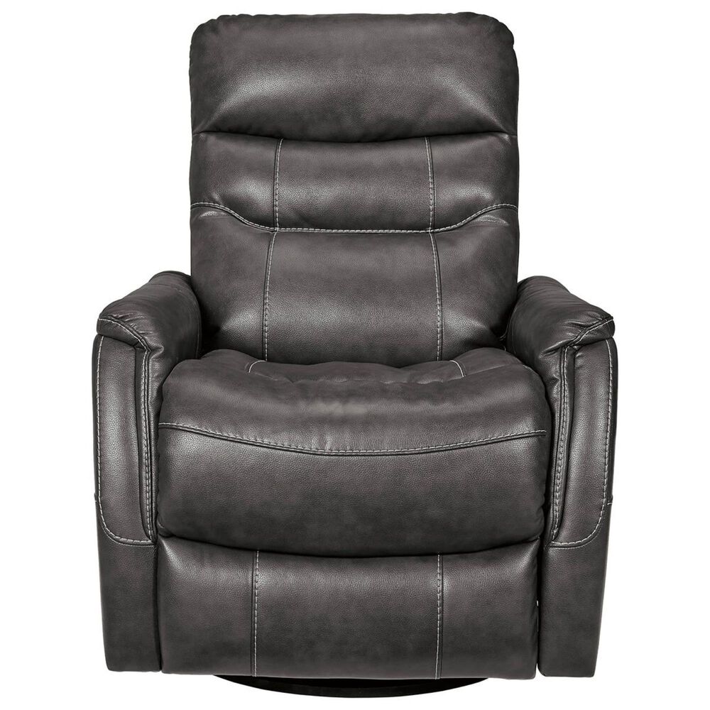 Ashley Riptyme Manual Swivel Glider Recliner in Quarry, , large