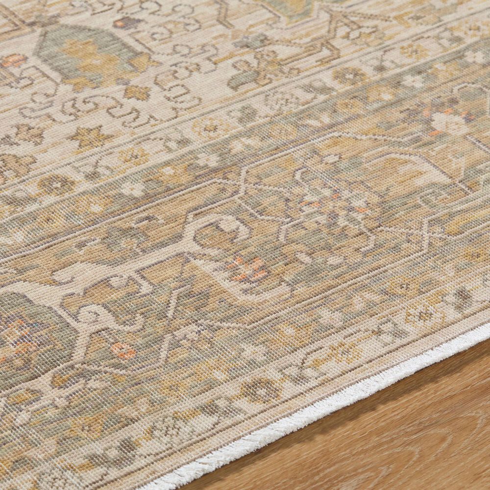 Surya Once Upon a Time Light Beige, Tan, Taupe and Dark Brown 6&#39;5&quot; x 8&#39;10&quot; Area Rug, , large