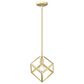 Golden Lighting Cassio Mini Pendant in Olympic Gold, , large
