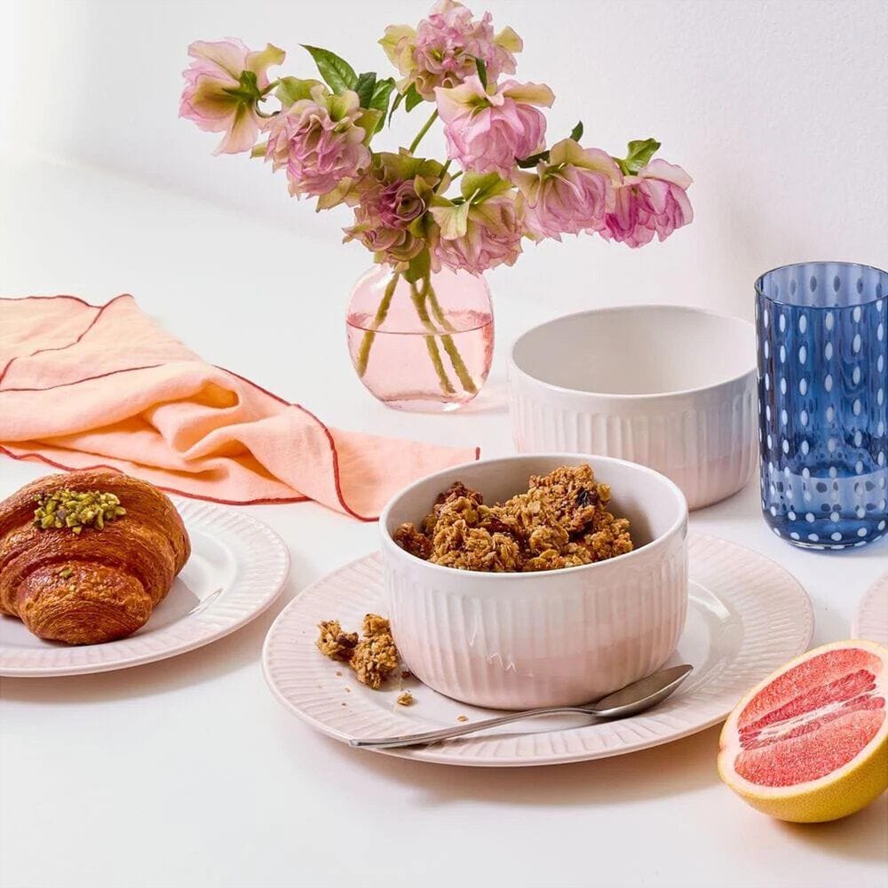 Lifetime Brands Rising Up 12-Piece Dinnerware Set in Blush, , large