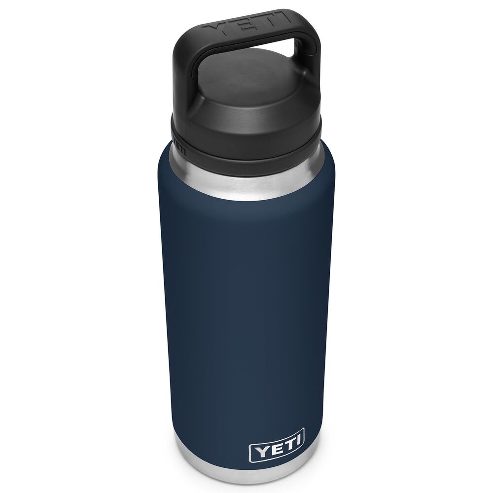 YETI Rambler 36 Oz Water Bottle with Chug Cap in Navy, , large