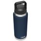 YETI Rambler 36 Oz Water Bottle with Chug Cap in Navy, , large