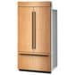 KitchenAid 24.2 Cu. Ft. Built-In French Door Bottom Mount Refrigerator with Platinum Interior in Panel Ready, , large