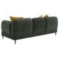 Coaster Jade Stationary Sofa in Green, , large