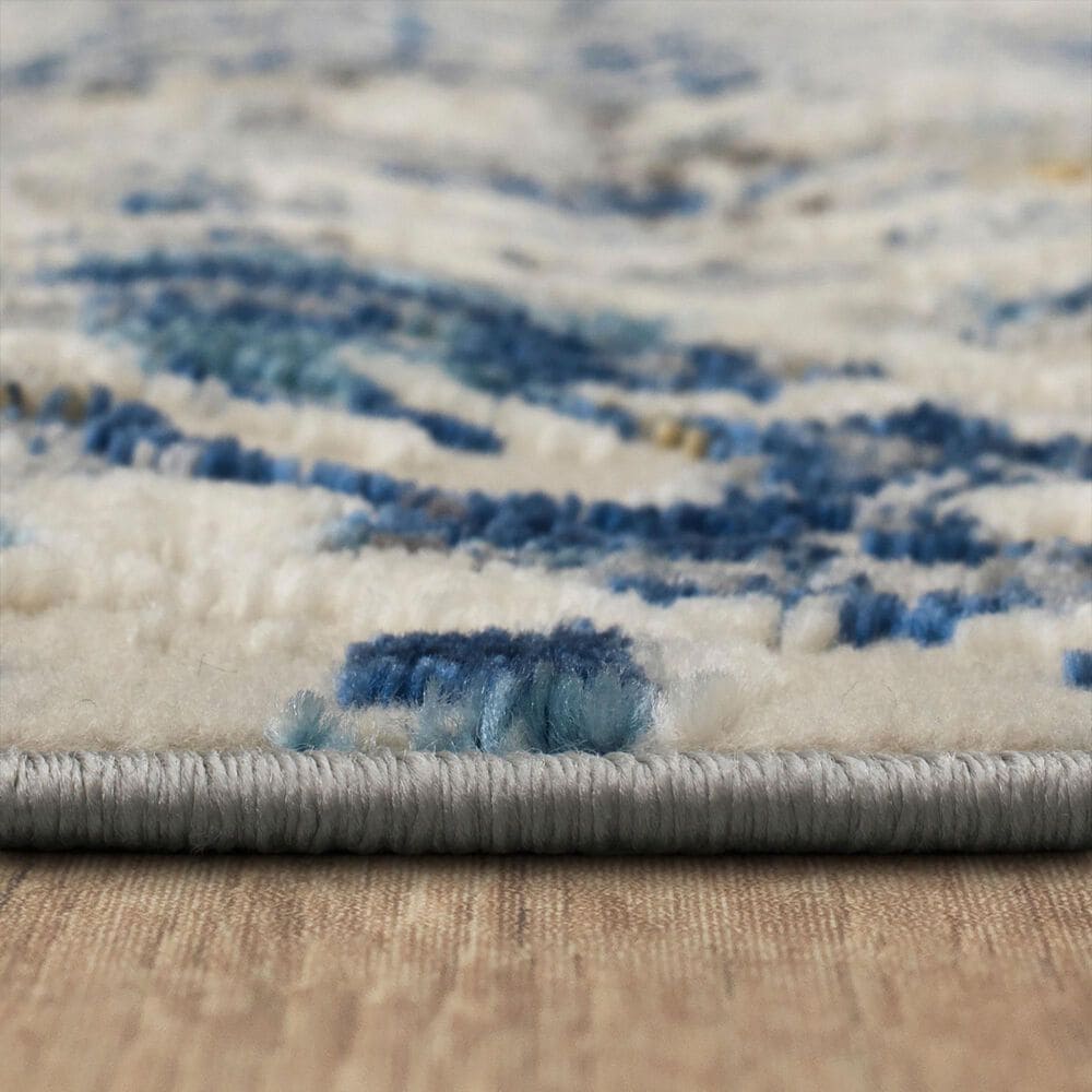 Karastan Cleo R1078 5&#39; 3&quot; X 8&#39; Cream Area Rug, , large